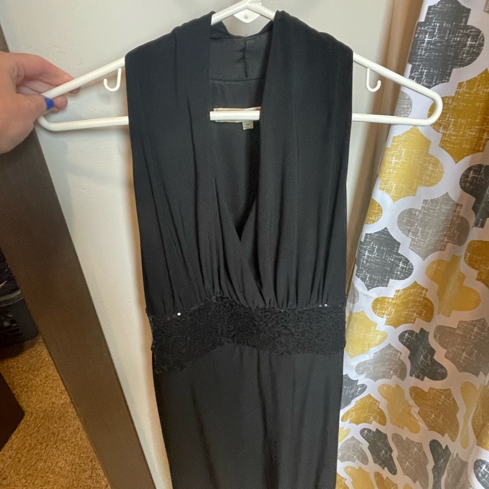 Womens petite black dress size 2P